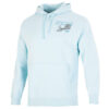 Bluza z kapturem z logo Downtown w kolorze niebieskim