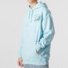 Bluza z kapturem z logo Downtown w kolorze niebieskim