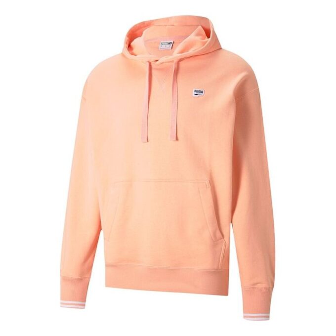Bluza z kapturem z logo Downtown w kolorze różowo-czarno-białym