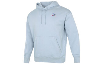 Bluza z kapturem z logo „Jasnoniebieska”