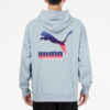 Bluza z kapturem z logo „Jasnoniebieska”