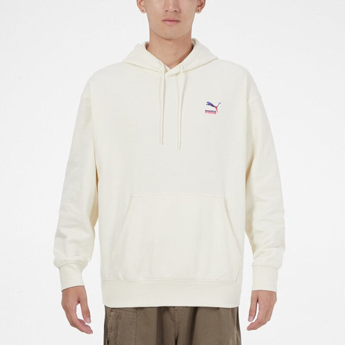 Bluza z kapturem z logo „Krem”