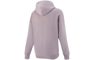 Bluza z kapturem z małym logo „Różowa”