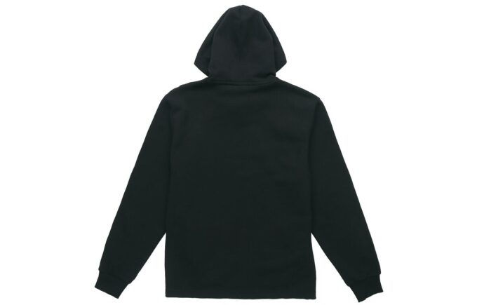 Bluza z kapturem z metalicznym logo „Czarne złoto”