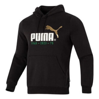 Bluza z kapturem z nadrukiem w stylu casual „Czarno-biały”