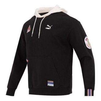 Bluza z kapturem z odznaką drużyny „Czarna”