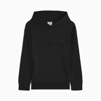 Bluza z kapturem z polaru Essentials Embossed Little Kids