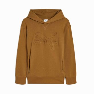 Bluza z kapturem z polaru Essentials Embossed Little Kids