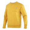 Bluza z kieszonką i małym logo „Żółta”