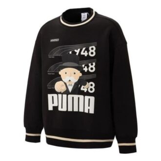 Bluza z logo PUMA x Staffonly X Monopoly „Czarna”