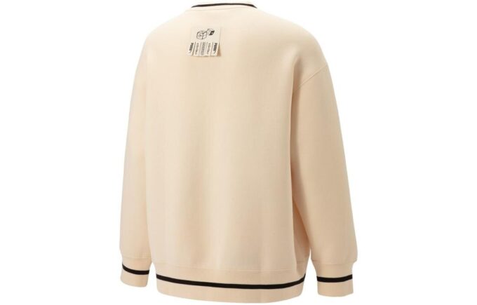 Bluza z logo PUMA x Staffonly X Monopoly w kolorze beżowym