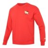 Bluza z nadrukiem Essentials CNY z logo w kolorze czerwonym