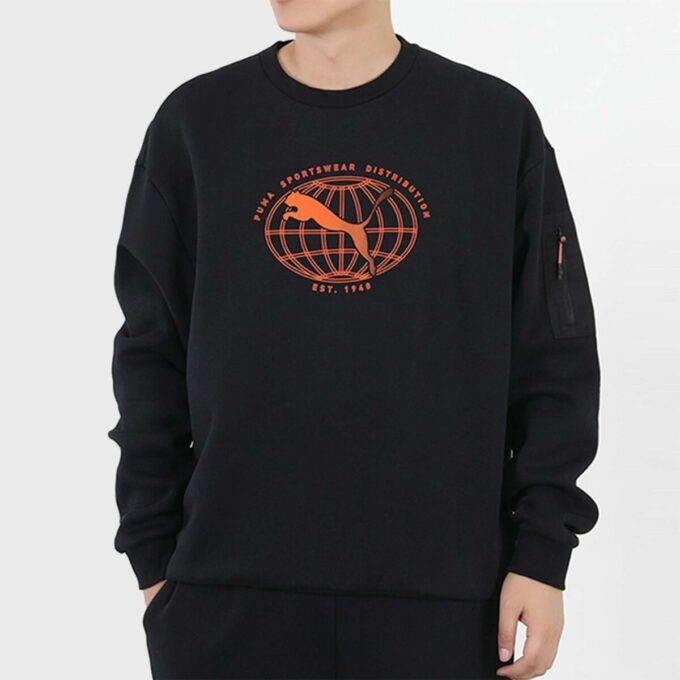 Bluza z ocieplaną kamizelką Interstellar w kolorze czarnym
