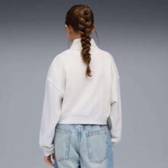 Bluza z okrągłym dekoltem dla dużych dzieci z kolekcji Wardrobe Essentials
