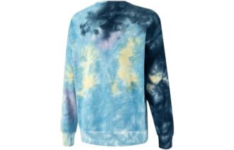Bluza z okrągłym dekoltem MMQ Tie Dye w kolorze niebieskim Bluza z okrągłym dekoltem MMQ Tie Dye w kolorze niebieskim