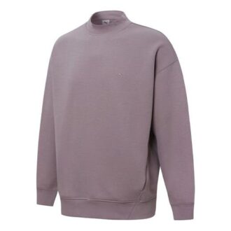 Bluza z okrągłym dekoltem Mmq w kolorze fioletowym