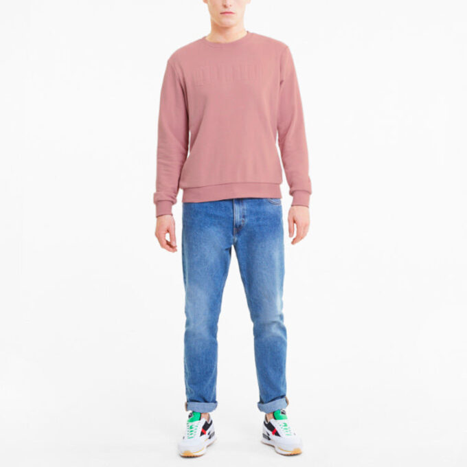 Bluza z okrągłym dekoltem Modern Basics w kolorze różowym