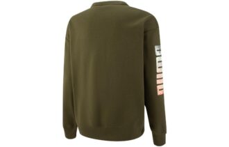 Bluza z okrągłym dekoltem Modulerwear w kolorze zielonym