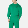 Bluza z okrągłym dekoltem PUMA x Ami w kolorze zielonym