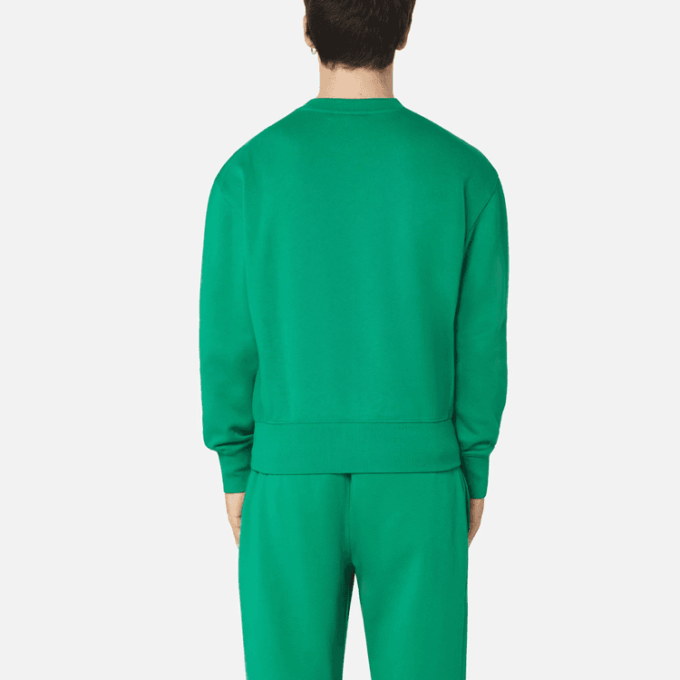 Bluza z okrągłym dekoltem PUMA x Ami w kolorze zielonym