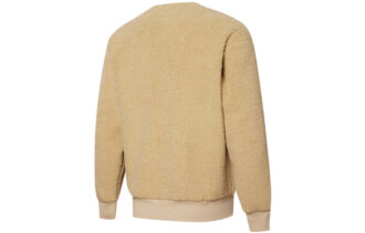 Bluza z okrągłym dekoltem Retro Sherpa w kolorze brązowym Bluza z okrągłym dekoltem Retro Sherpa w kolorze brązowym