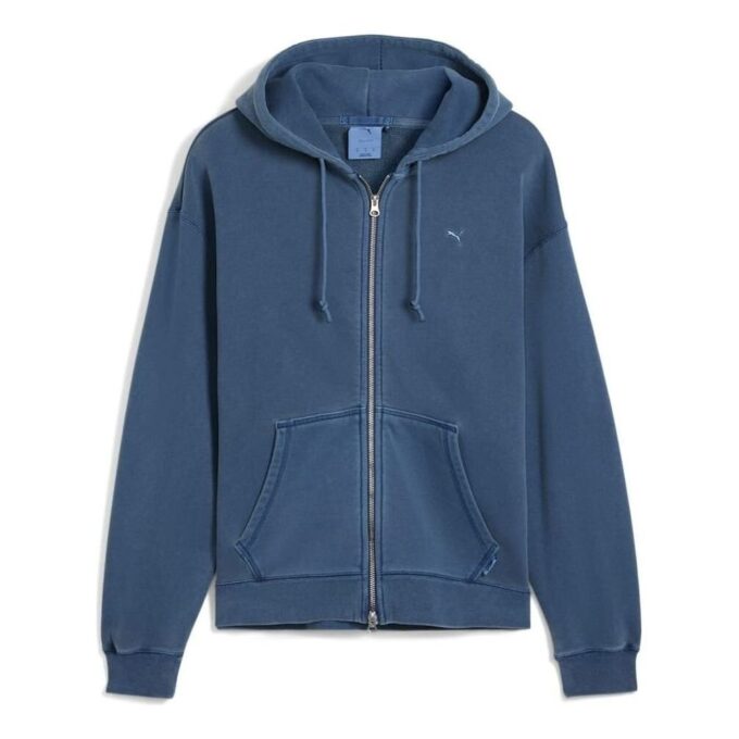 Bluza zapinana na zamek MMQ „Dark Indigo”