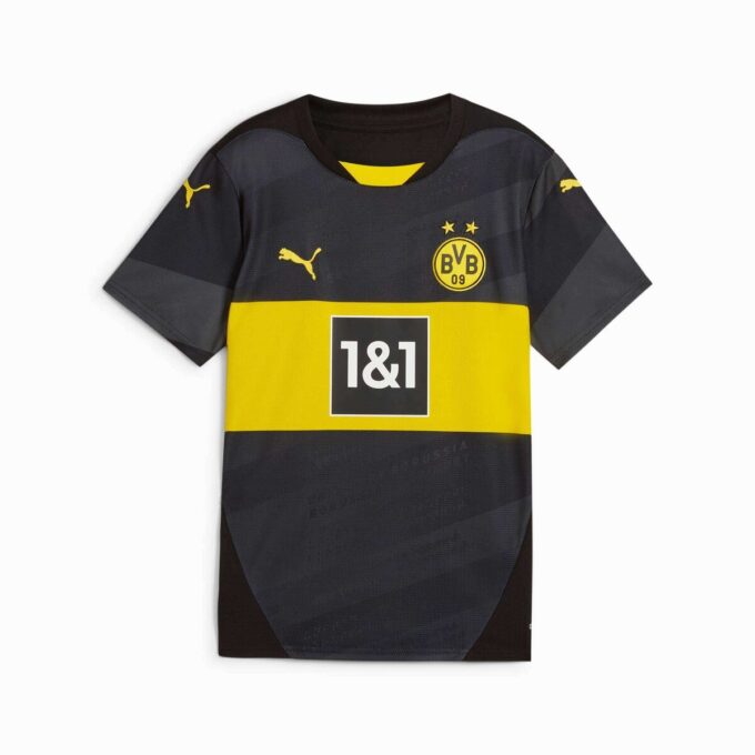 Borussia Dortmund 24/25 Replika koszulki wyjazdowej dla dużych dzieci