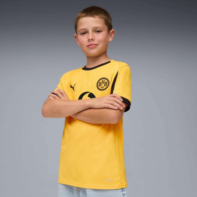 Borussia Dortmund 25/26 Replika Pucharu Koszulka Piłkarska dla Dużych Dzieci
