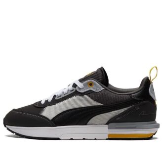 Buty casualowe unisex R22 w kolorze czarno-szarym