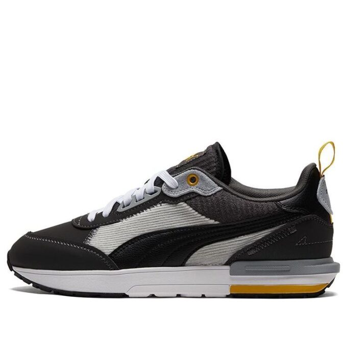Buty casualowe unisex R22 w kolorze czarno-szarym
