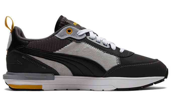 Buty casualowe unisex R22 w kolorze czarno-szarym