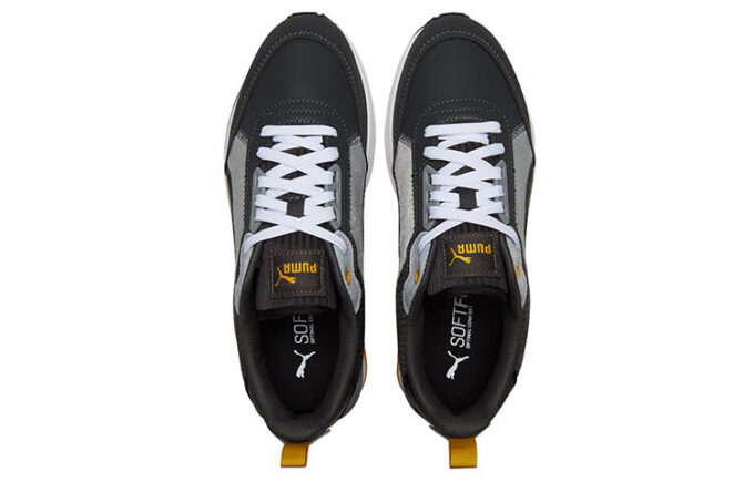 Buty casualowe unisex R22 w kolorze czarno-szarym