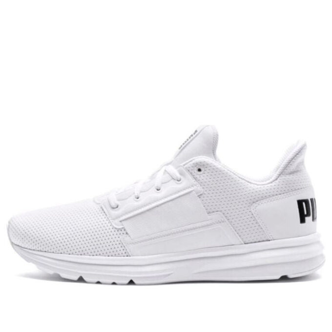 Buty do biegania Enzo Street Low-Top, białe/czarne