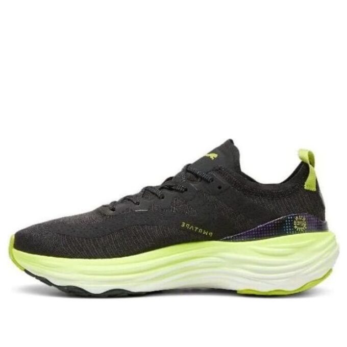 Buty do biegania ForeverRun NITRO „Czarno-zielone solarne”