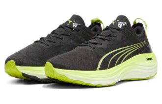 Buty do biegania ForeverRun NITRO „Czarno-zielone solarne”