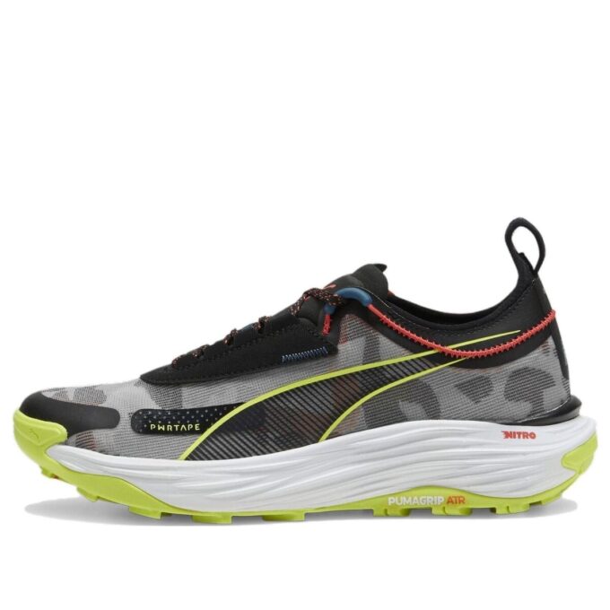 Buty do biegania w terenie Voyage NITRO 3 w kolorze szaro-czarno-zielonym