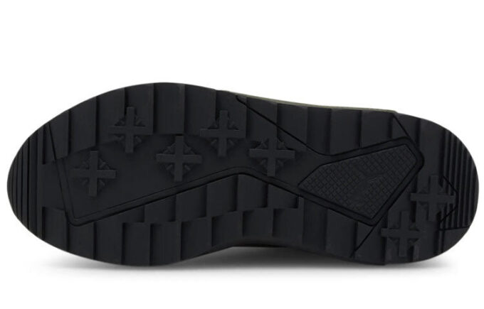 Buty do biegania X-Ray 2 Square Mid WTR unisex, zielono-czarne