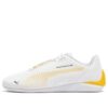 Buty do jazdy Porsche Legacy Drift Cat Decima w kolorze biało-żółtym