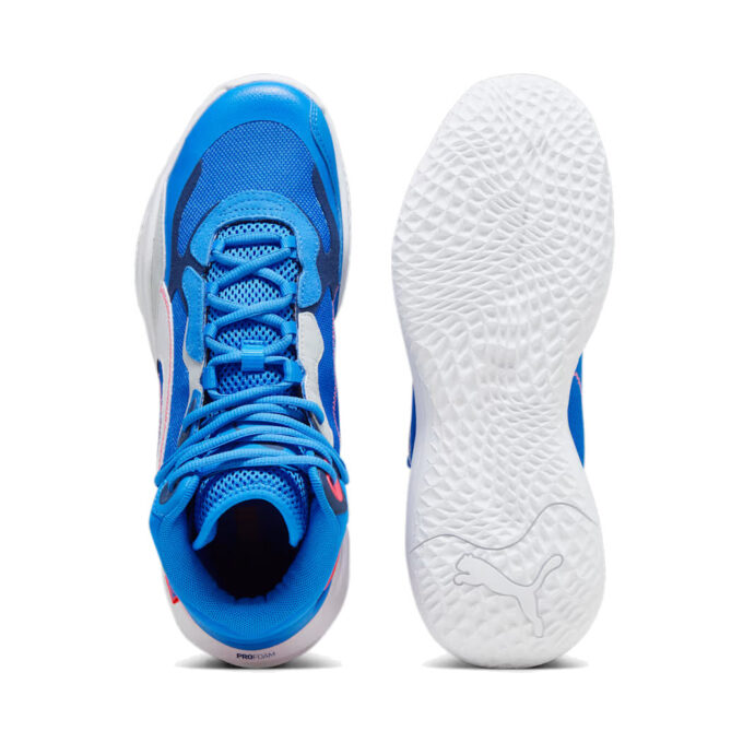 Buty do koszykówki Playmaker Pro Mid w kolorze niebieskim