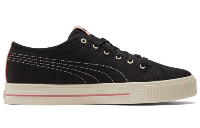 Buty do skateboardingu Ever Cv Casual Unisex Czarno-różowe