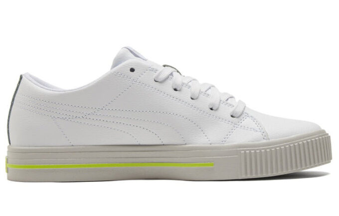 Buty do skateboardingu Ever Low Top Casual, biało-żółte, unisex, „biało-żółto-szare”