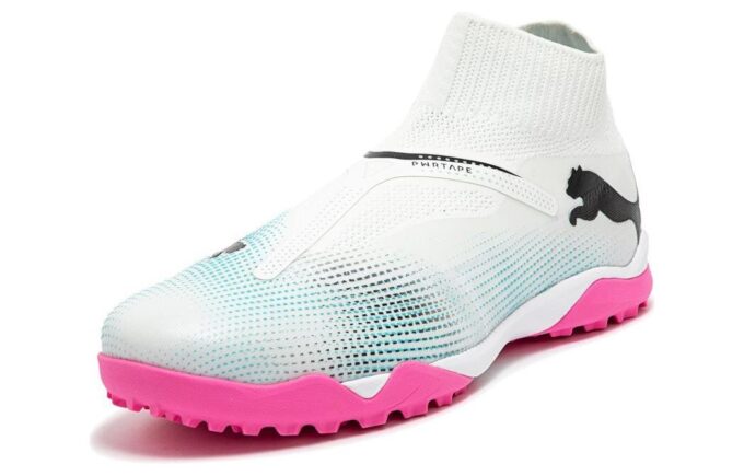 Buty Future 7 Match + LL TT w kolorze biało-różowym