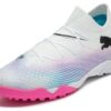 Buty Future 7 Pro Cage w kolorze biało-różowo-fioletowym