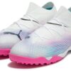 Buty Future 7 Pro Cage w kolorze biało-różowo-fioletowym