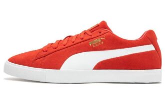 Buty golfowe Fusion Suede For All Time LE w kolorze czerwono-białym