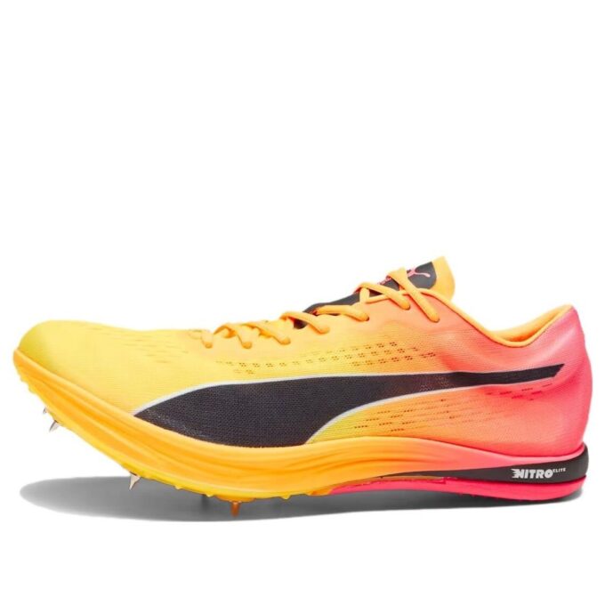 Buty kolczaste EvoSPEED Long Distance Nitro Elite+ w kolorze pomarańczowym
