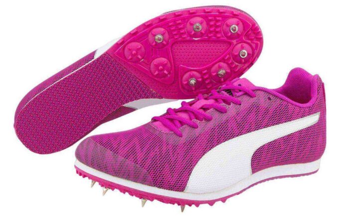 Buty lekkoatletyczne Evo Speed  Star 7 w kolorze fioletowo-białym