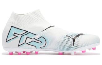 Buty piłkarskie Future 7 Match + Ll MG w kolorze biało-niebieskim Buty piłkarskie Future 7 Match + Ll MG w kolorze biało-niebieskim