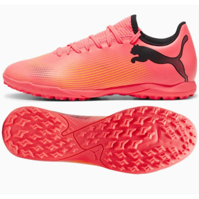 Buty piłkarskie Future 7 Play MG w kolorze różowym