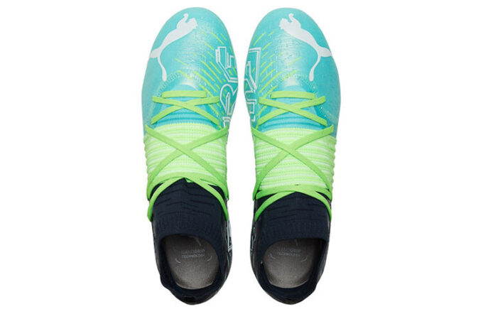 Buty piłkarskie Future Z 1.2 MG w kolorze zielono-niebieskim